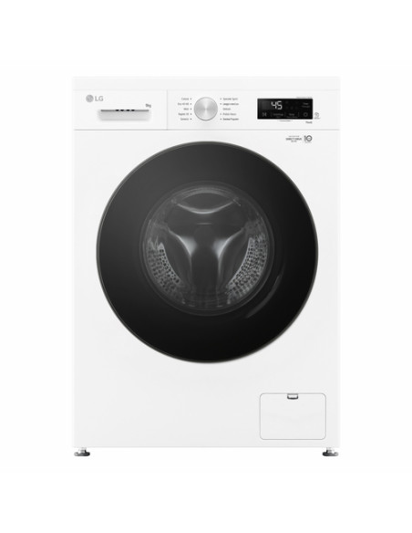 LG F4NX1009NWB Lavatrice smart 9kg, Classe A, 1400 giri, 6 Motion, Allergy Care, Bianca
