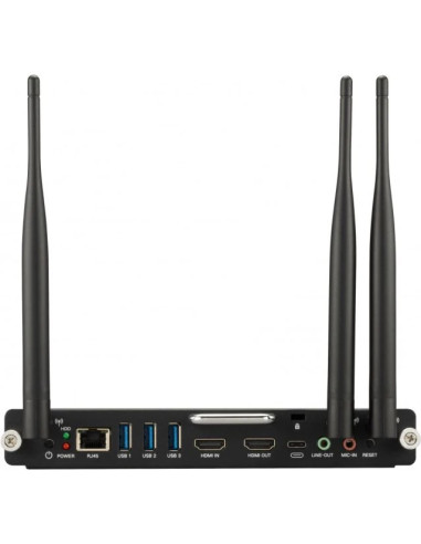 Viewsonic VPC-A31-O1 PC/stazione di lavoro 8 GB DDR4-SDRAM 128 GB SSD Slot-in PC Mini PC Nero