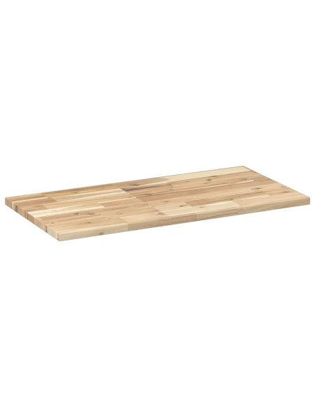 Mensole da Parete 3 pz 80x40x2 cm Legno Acacia Non Trattato