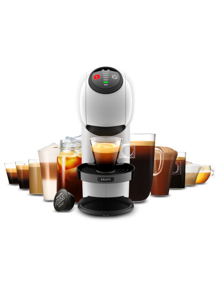 Krups Genio S White Automatica Macchina per caffè a capsule 0,8 L
