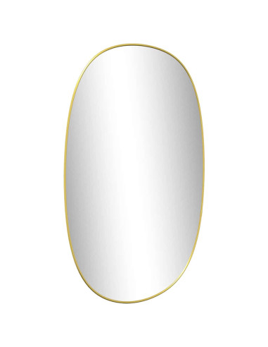 Specchio da Parete Dorato 80x50 cm