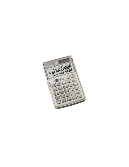 Canon LS-10TEG calcolatrice Tasca Calcolatrice finanziaria Grigio