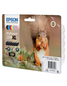 Epson Squirrel Multipack 6-colours 378XL Claria Photo HD Ink 2
