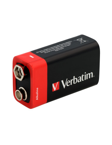 Verbatim Batterie alcaline da 9 V