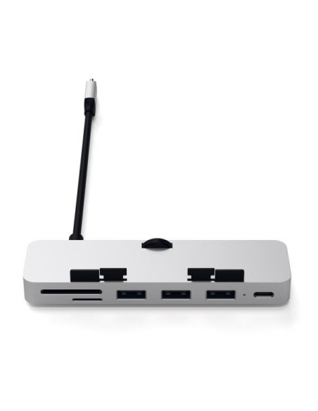 HUB PRO TYPE C CLAMP IMAC/IMACPRO MULTIPORT 3USB-USBC-SD SILVER