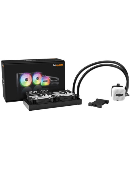 be quiet! LIGHT LOOP 240mm Black Processore Raffreddatore di liquidi tutto in uno 12 cm Nero 1 pz