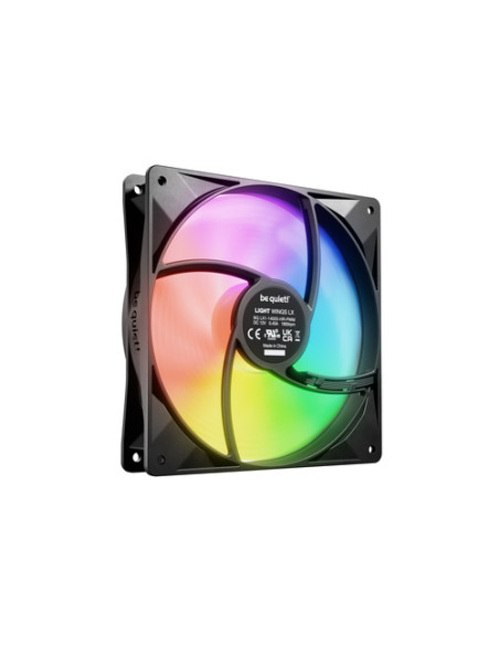 be quiet! LIGHT WINGS LX 140mm PWM high-speed Case per computer Ventilatore 14 cm Nero 1 pz