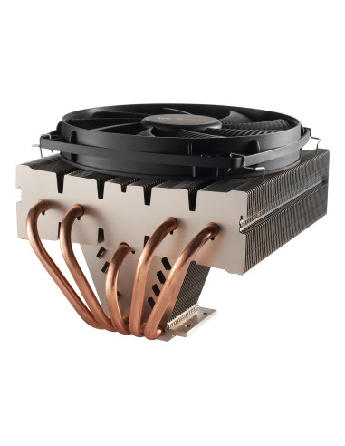 be quiet! Shadow Rock TF 2 Processore Refrigeratore 13,5 cm Nero, Rame, Argento