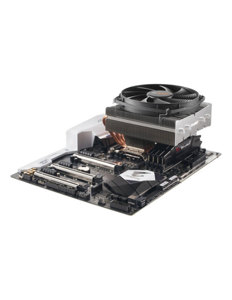 be quiet! Shadow Rock TF 2 Processore Refrigeratore 13,5 cm Nero, Rame, Argento