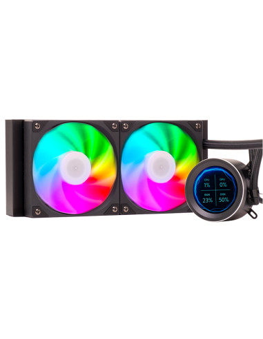 itek ARCTIC SPHERE LCD 240 Processore Kit di raffreddamento a liquido 12 cm Nero