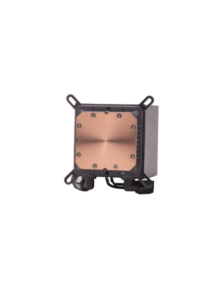 itek HYDRO CUBE 240B Processore Kit di raffreddamento a liquido 12 cm Nero 1 pz