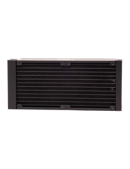 itek HYDRO CUBE 240B Processore Kit di raffreddamento a liquido 12 cm Nero 1 pz