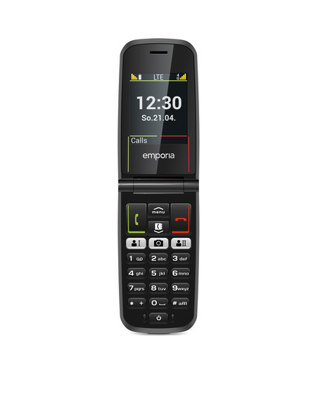 Emporia ACTIVEglam 5,59 cm (2.2") 85 g Nero Telefono per anziani