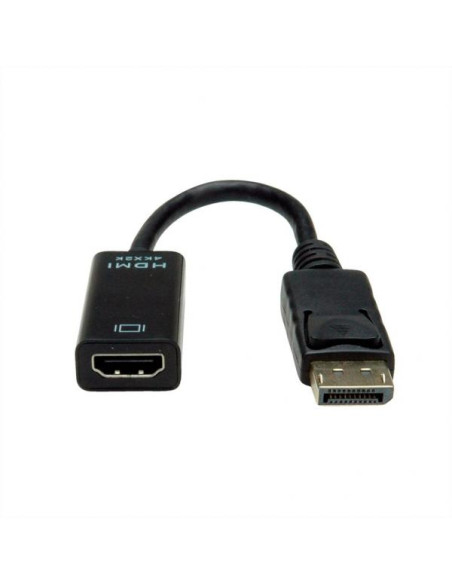 ADATTATORE DP-HDMI M/F HQ 4K 2160P CON CAVO VALUE