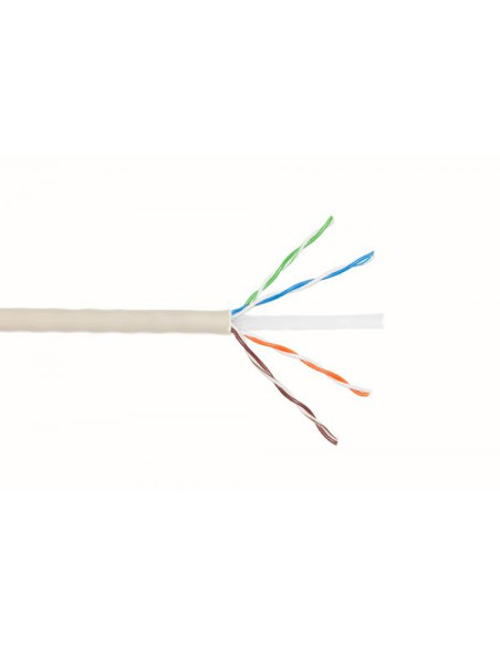 BOBINA RETE UTP CAT5E 305MT CCA AWG24 CLASSE CPR ECA