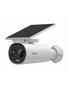 Imou Telecamera a batteria 2K (3MP) da esterno con pannello solare integrato 2