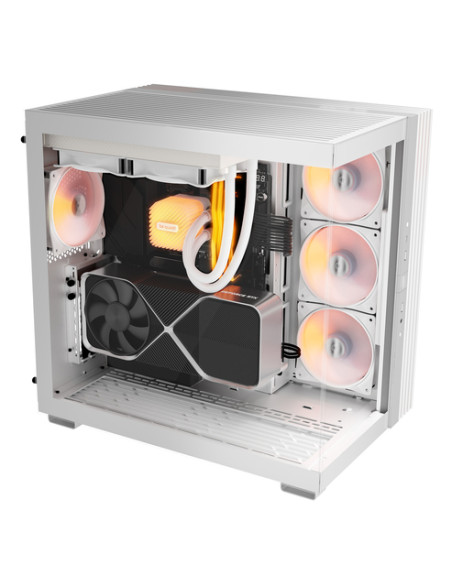 be quiet! LIGHT BASE 600 LX White Midi Tower Bianco