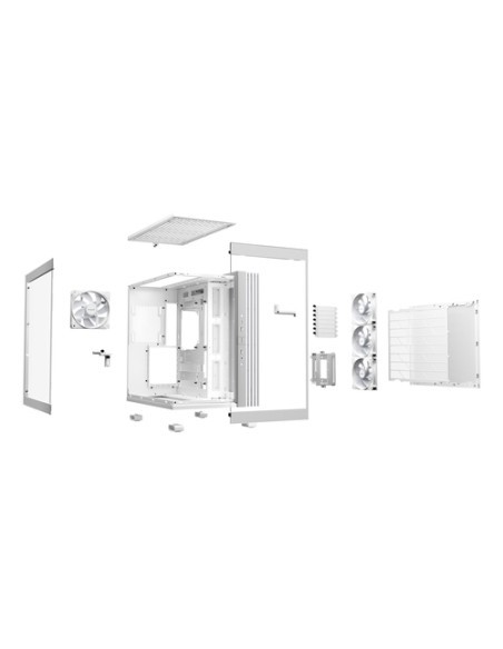 be quiet! LIGHT BASE 600 LX White Midi Tower Bianco