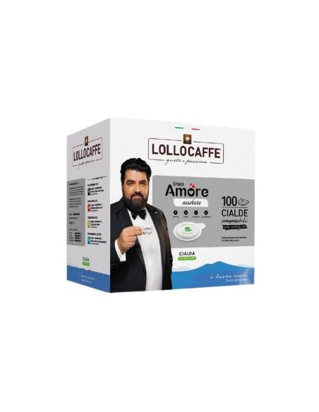 Lollocaff Box Cialde Amore Assoluto 44mm 100pz