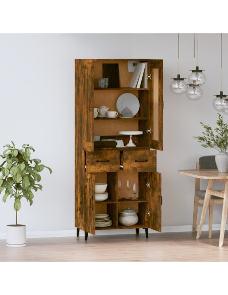 Credenza Rovere Fumo in Legno Multistrato
