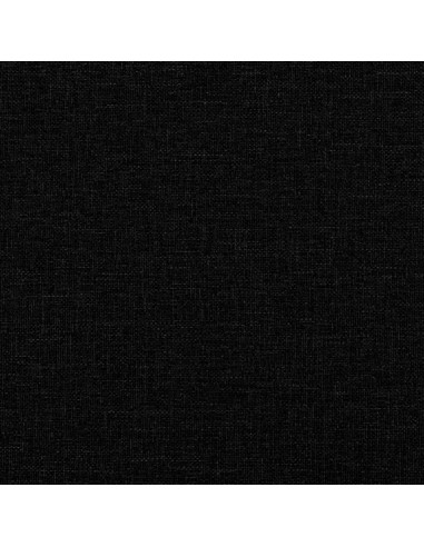 Set Divani 4 pz con Cuscini Nero in Tessuto