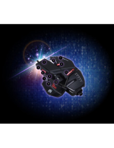 MAD CATZ GAMING MOUSE R.A.T. 6+ BLACK 11 PULSANTI 12000DPI ALLUMINIO