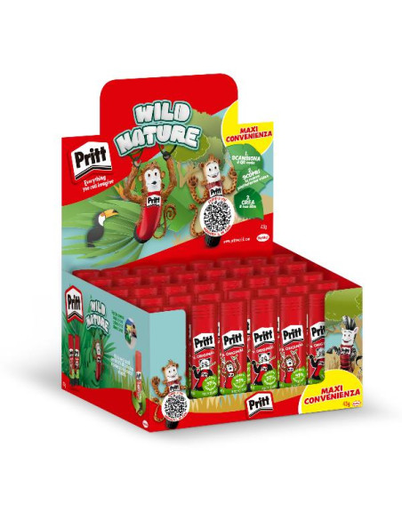DISPLAY 40PZ COLLA STICK 43GR BTS