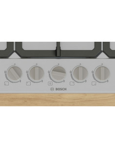 Bosch Serie 4 PGQ7B5K90 , Piano cottura a gas, 75 cm, Acciaio inox 2