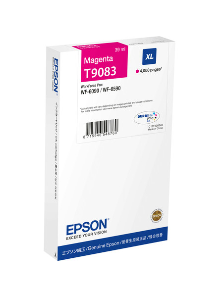 Epson C13T90834N cartuccia d'inchiostro 1 pz Originale Resa elevata (XL) Magenta