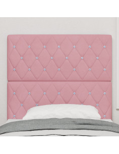 Testiera con testiera Rosa 90 cm Pelle Sintetica