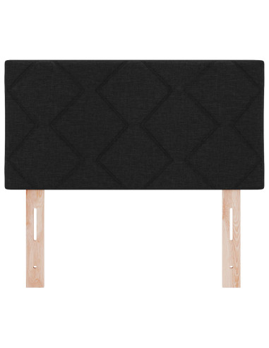 Testiera con testiera Nero 80 cm Pelle Sintetica