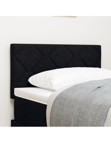 Testiera con testiera Nero 80 cm Pelle Sintetica