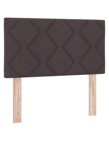 Testiera con testiera Marrone Scuro 80 cm Pelle Sintetica