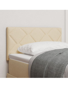 Testiera con testiera Crema 80 cm Pelle Sintetica 2