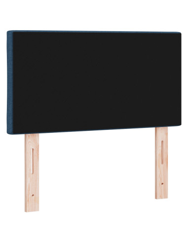 Testiera con testiera Blu 80 cm Pelle Sintetica