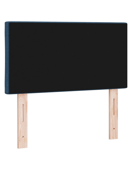 Testiera con testiera Blu 80 cm Pelle Sintetica