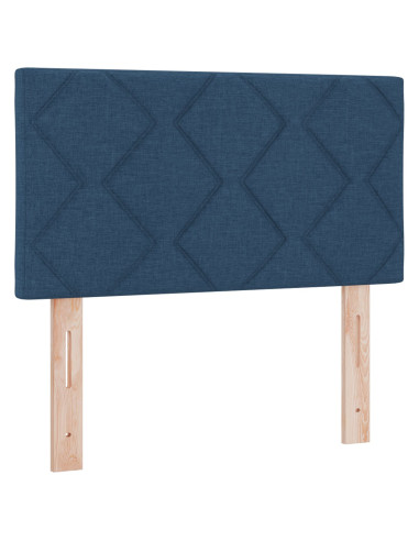 Testiera con testiera Blu 80 cm Pelle Sintetica