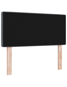 Testiera con testiera Grigio scuro 100 cm Pelle Sintetica 2