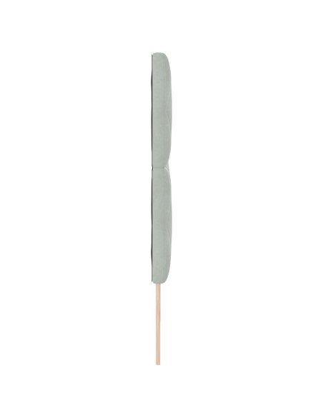 Testiera Design a Blocchi di Diamante Grigio Chiaro 200 cm Velluto