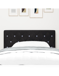 Testiera con testiera Nero 90 cm Pelle Sintetica 2