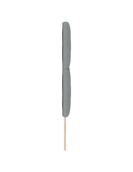 Testiera  Design a Blocchi di Diamante Grigio Chiaro 180 cm Tessuto