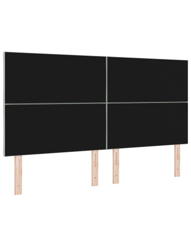 Testiera con testiera Grigio chiaro 180 cm Velluto