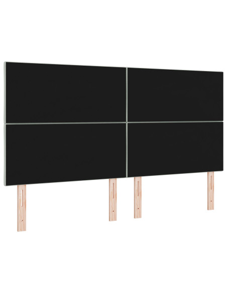 Testiera con testiera Grigio chiaro 180 cm Velluto