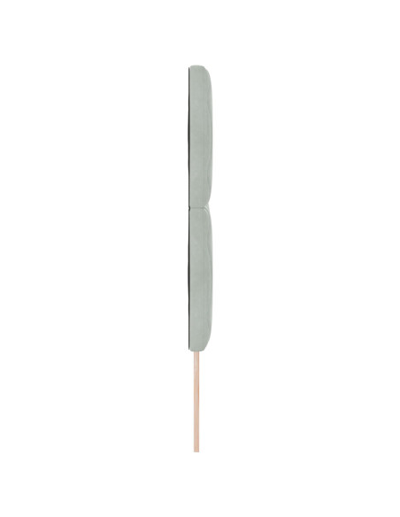 Testiera Design a Blocchi di Diamante Grigia Chiara 160 cm in Velluto