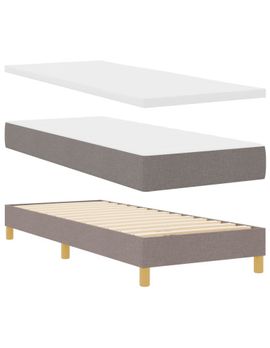 Letto a molle con materasso Talpa 80 x 200 cm Tessuto