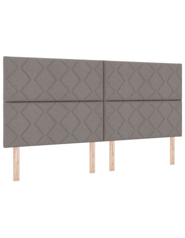 Letto a molle con materasso Talpa 200 x 200 cm Tessuto