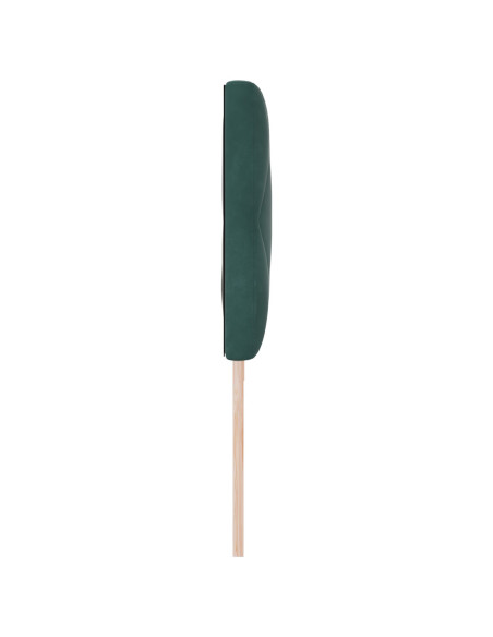 Testiera  Design a Blocchi di Diamante Verde Scuro 200 cm in Velluto