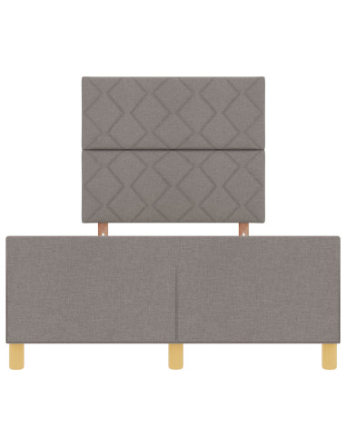 Struttura del letto con testiera Talpa 120 x 200 cm Tessuto