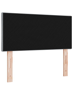 Testiera con testiera Grigio chiaro 100 cm Pelle Sintetica