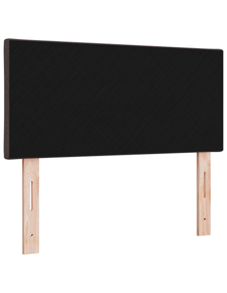Testiera  Design a Blocchi di Diamante Marrone Scuro 90 cm in Tessuto